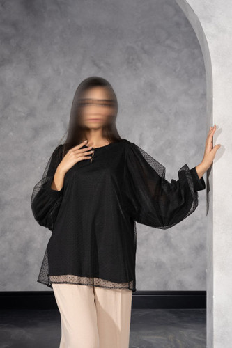 شومیز توری سایز بزرگ 315147