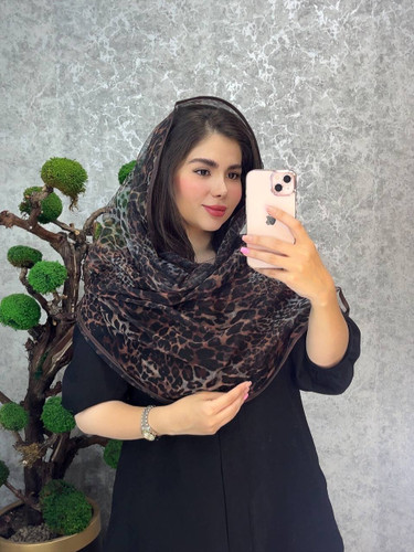 شال توری پلنگی